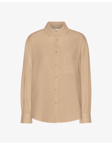 Organic Oversized Shirt - Desert Khaki de technologie